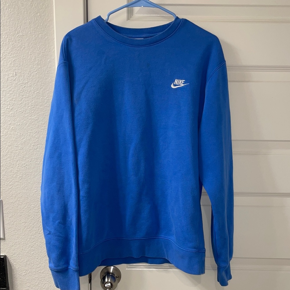Nike Blue Crewneck Sweatshirt